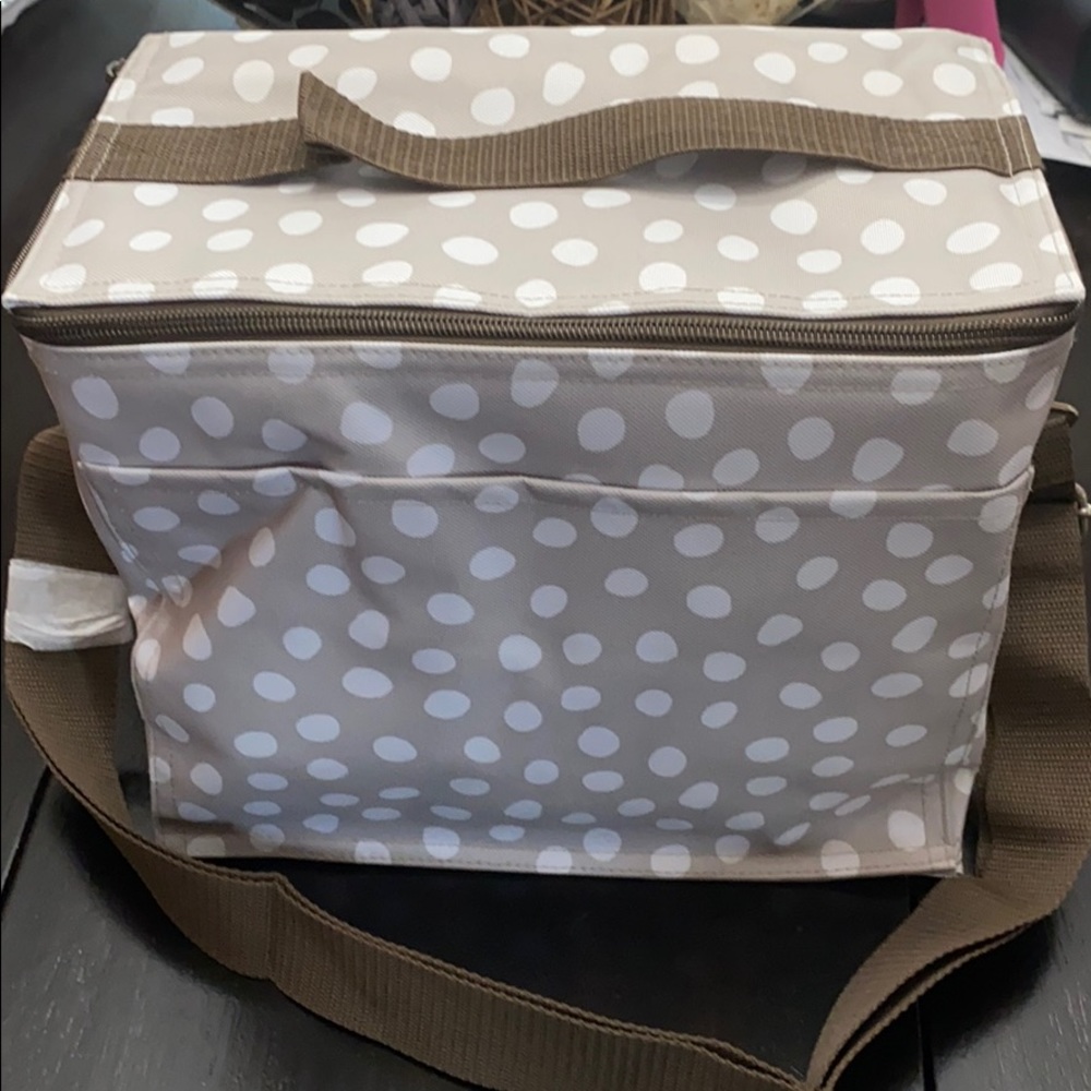Thermal polka dot bag